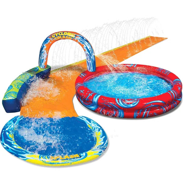 7' x 16' Inflatable Water Slide | Wayfair North America