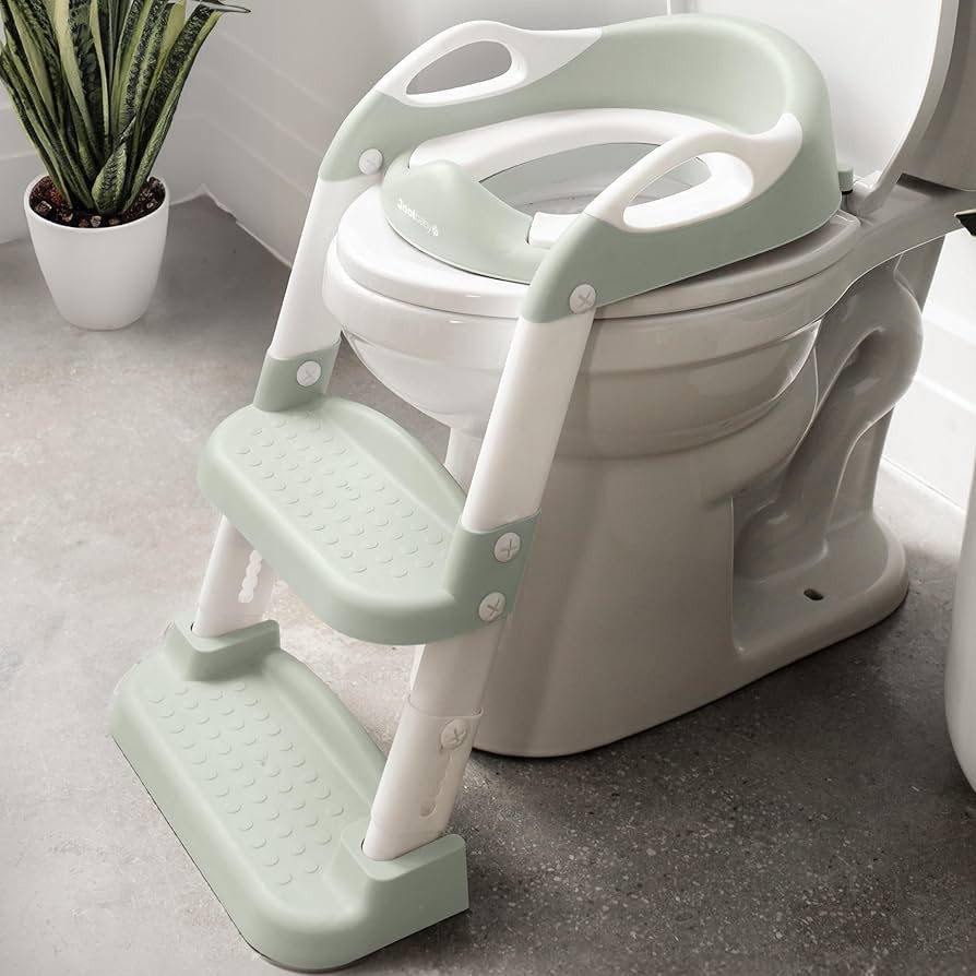 Jool Baby Potty Training Seat with 2 Step Ladder for Toddlers - Splash Guard, Adjustable Height (... | Amazon (US)