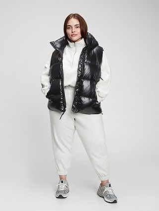 100% Recycled Polyester Relaxed Heavyweight Puffer Vest | Gap (US)