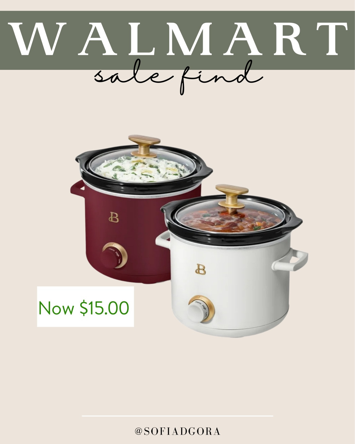 Whip up cozy meals with style! This 2 qt Slow Cooker Set in White Icing & Merlot from Drew Barrymore’s collection is a kitchen game-changer. Perfect for small spaces and big flavors! 🍲 #LTKhome #LTKfinds #CookWithStyle

#LTKGiftGuide #LTKHolidaySale #LTKCyberWeek
