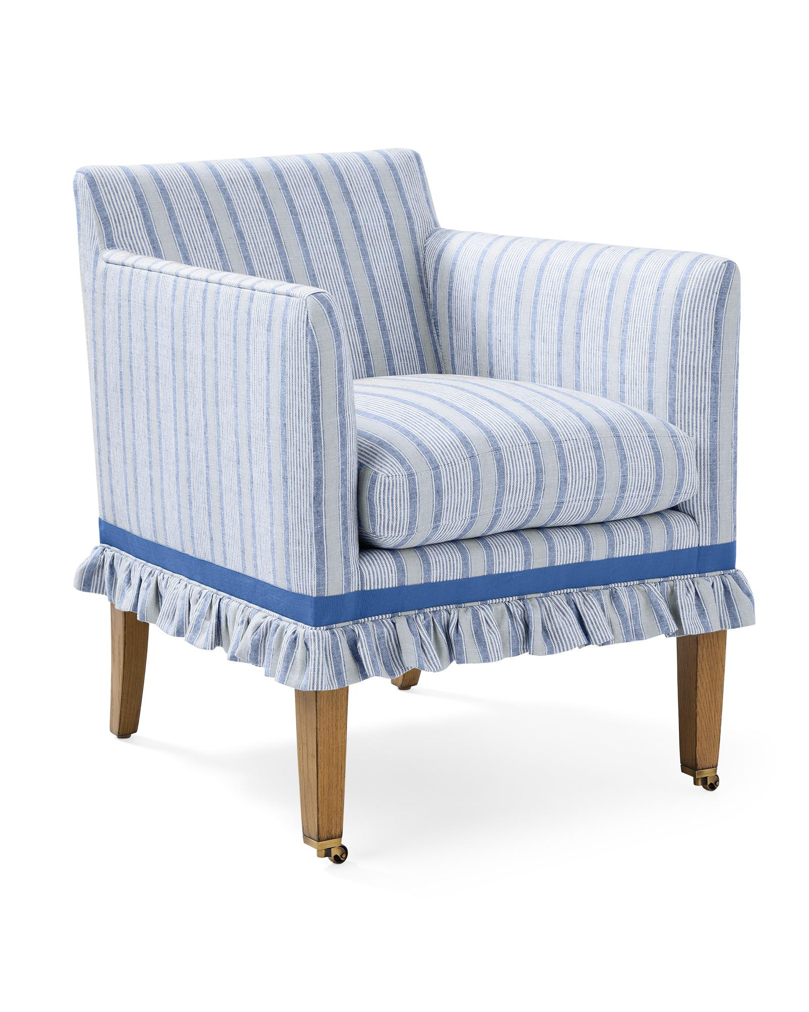 Marylebone Chair with Grosgrain Ribbon | Serena and Lily