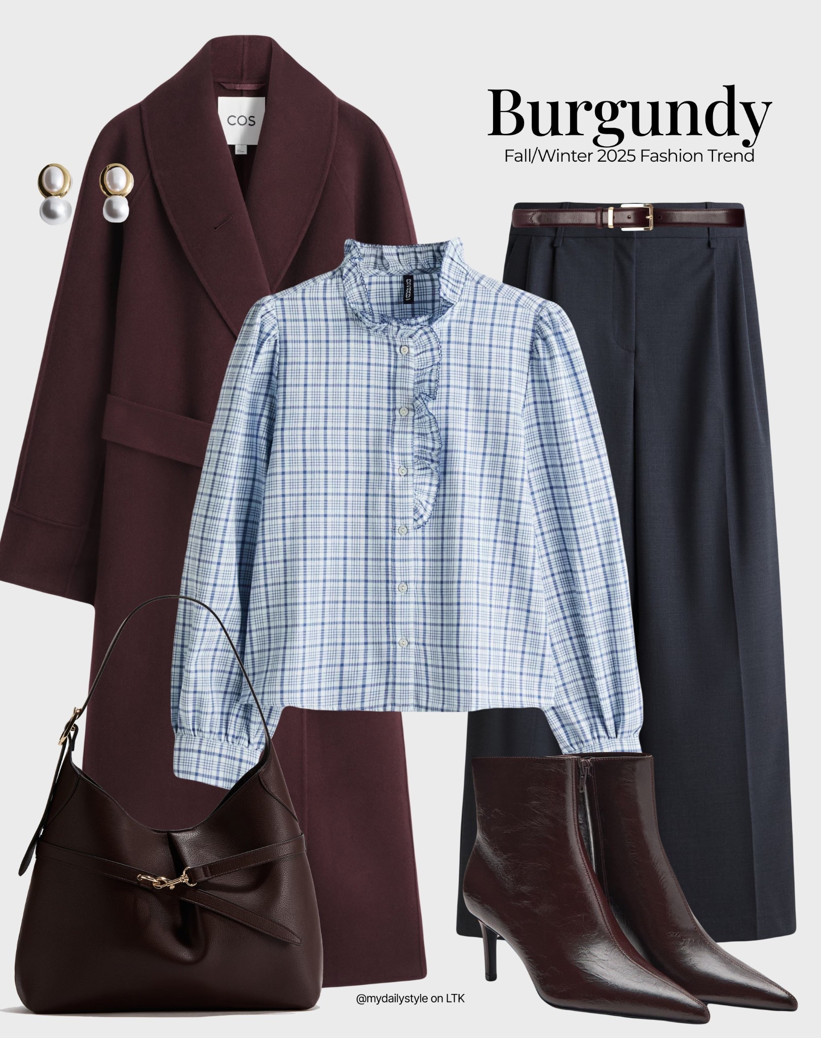 Burgundy outfit ideas 🖤
Check out more in my profile. 

Tags: burgundy, cherry red, winter style, winter outfit, winter fashion, easy styling, simple everyday look, chic & basic outfit, Parisian look, casual outfit, capsule wardrobe, office look, brunch style, high street. 

#LTKwinter #LTKstyletip #LTKworkwear