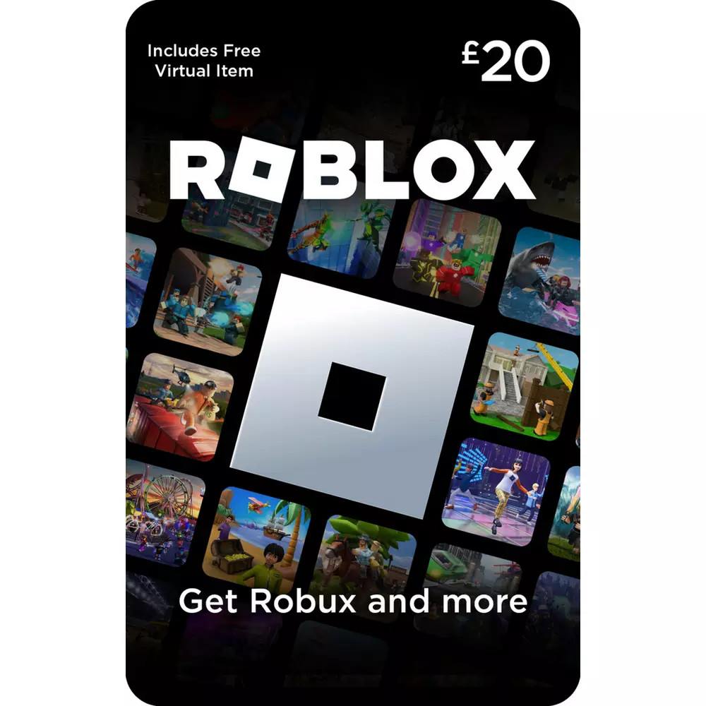 Buy Roblox 20 GBP Gift Card | Xbox One games | Argos | argos.co.uk
