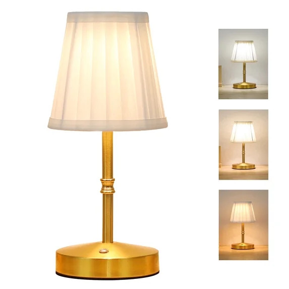 LOFTER-PRO Rechargeable Table Lamp - Cordless Touch Dimmable LED Light | Walmart (US)