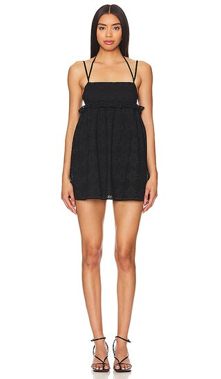 Jen Mini Dress in Black | Revolve Clothing (Global)
