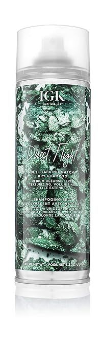IGK DIRECT FLIGHT Multi-Tasking Matcha Dry Shampoo | Light Cleanse + Style Preserving | Vegan + C... | Amazon (US)