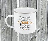 Surround Yourself with Tacos, Not Negativity Coffee Mug Gift Tea Cup White 10 oz | Amazon (US)
