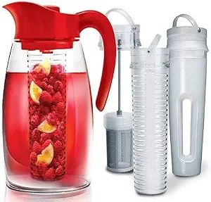 Primula Beverage System – Includes Fruit, Tea Infusion Chill Core, 2.9 quart, Red | Amazon (US)