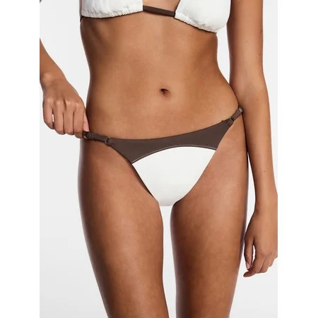Kacey Lee Women's and Women's Plus Bikini Bottoms with Seaming, Sizes XS-3X | Walmart (US)