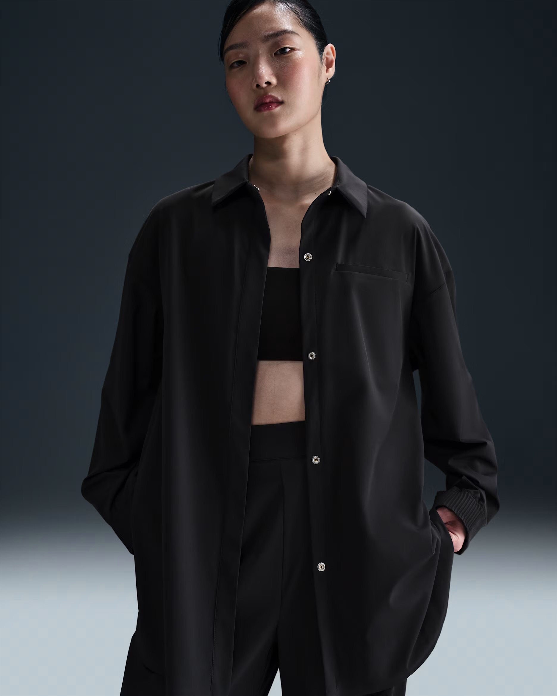 Nike 24.7 PerfectStretch Women's Dri-FIT Oversized Long-Sleeve Shirt | Nike (US)