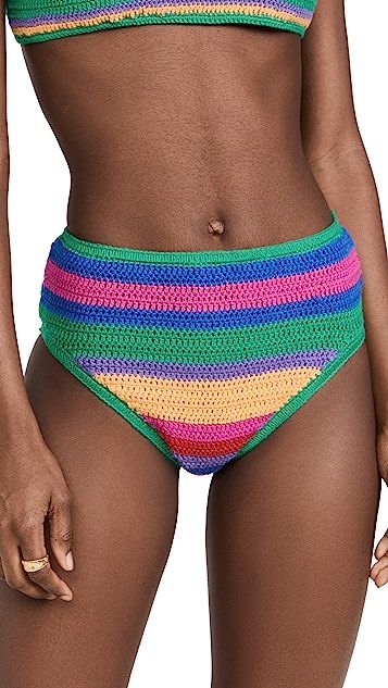 Bruna's Crochet Bikini Bottoms | Shopbop