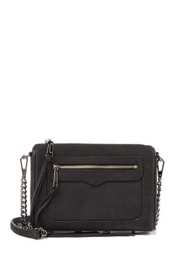 Avery Nubuck Leather Crossbody Bag | Nordstrom Rack