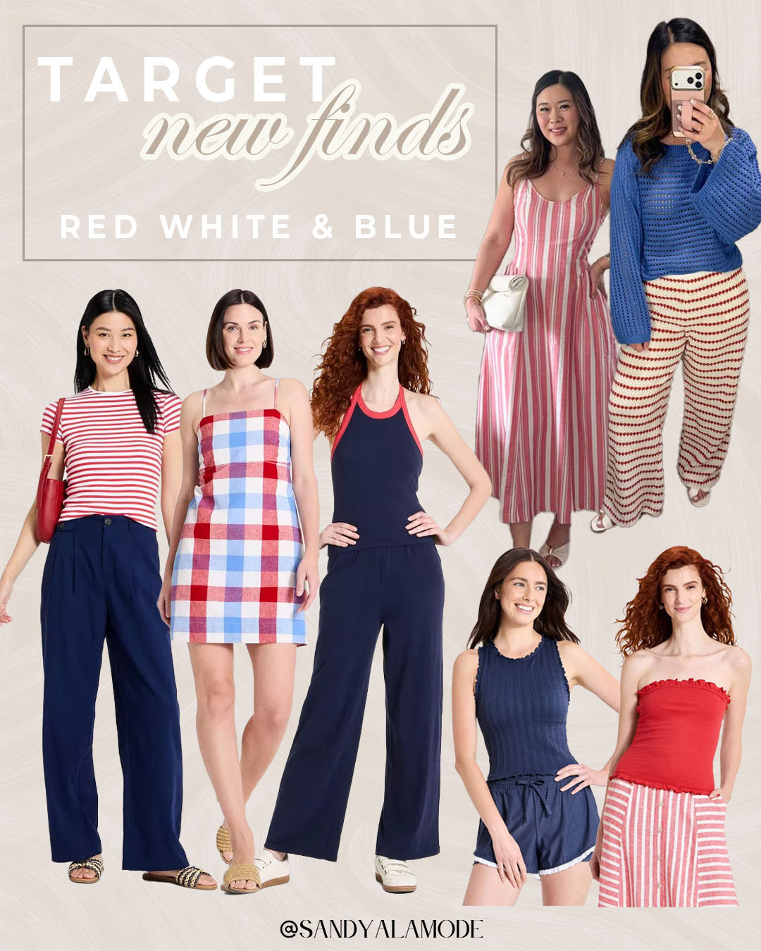 Target new arrival // red white and blue // Memorial Day // 4th of July // Matching set // striped dress // 

#LTKootd #LTKPetite #LTKSaleAlert
