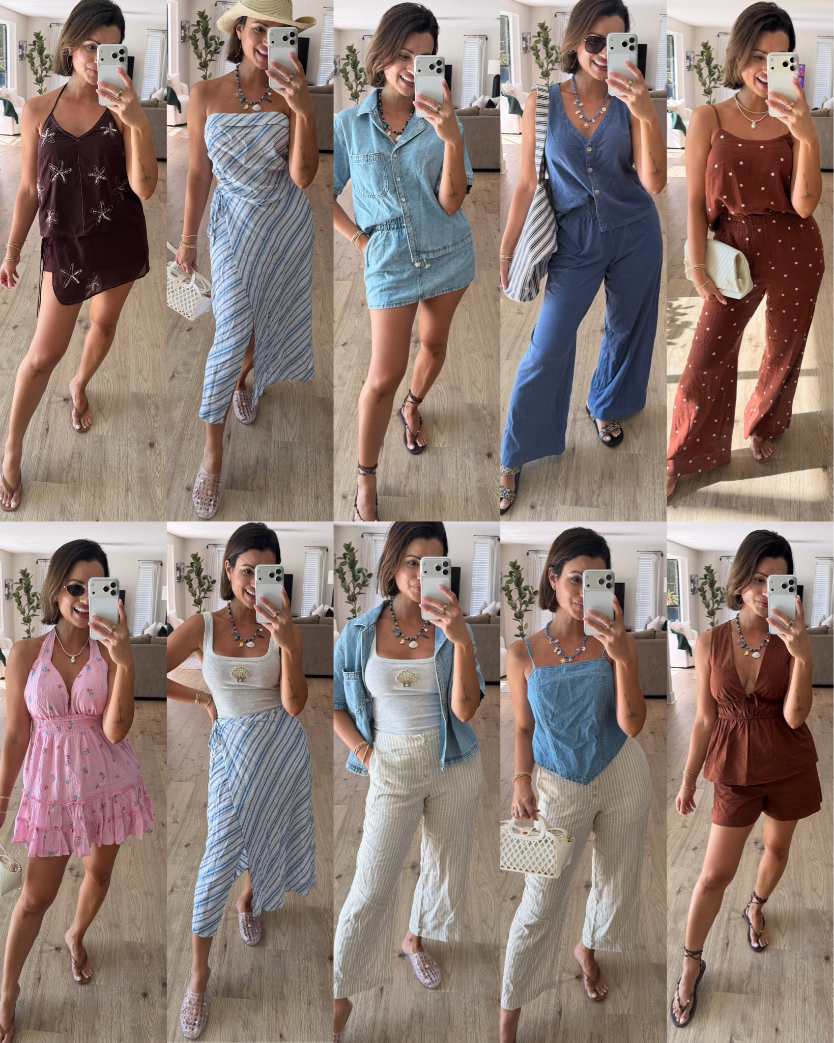 10 summer outfits from @Target! Multiple ways to style, easy to mix and match, and so affordable! Some of these pieces are also on sale. ✨😍☀️

#LTKSaleAlert #LTKootd #LTKSeasonal