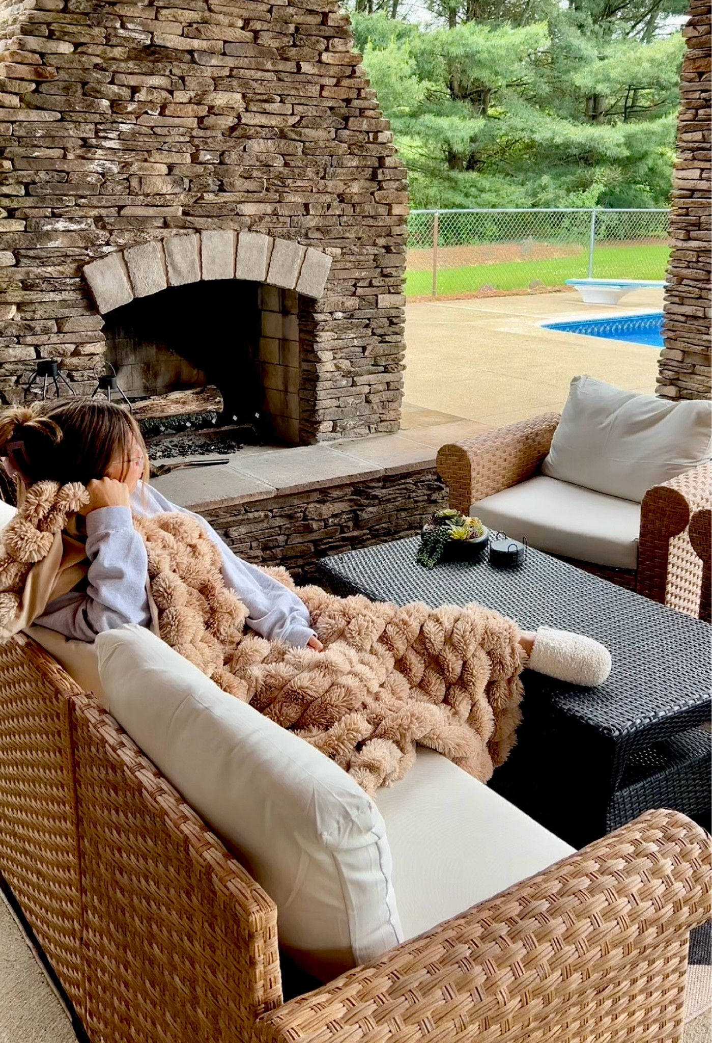 My outdoor haven 🫶

#patio 

#LTKSeasonal #LTKHome
