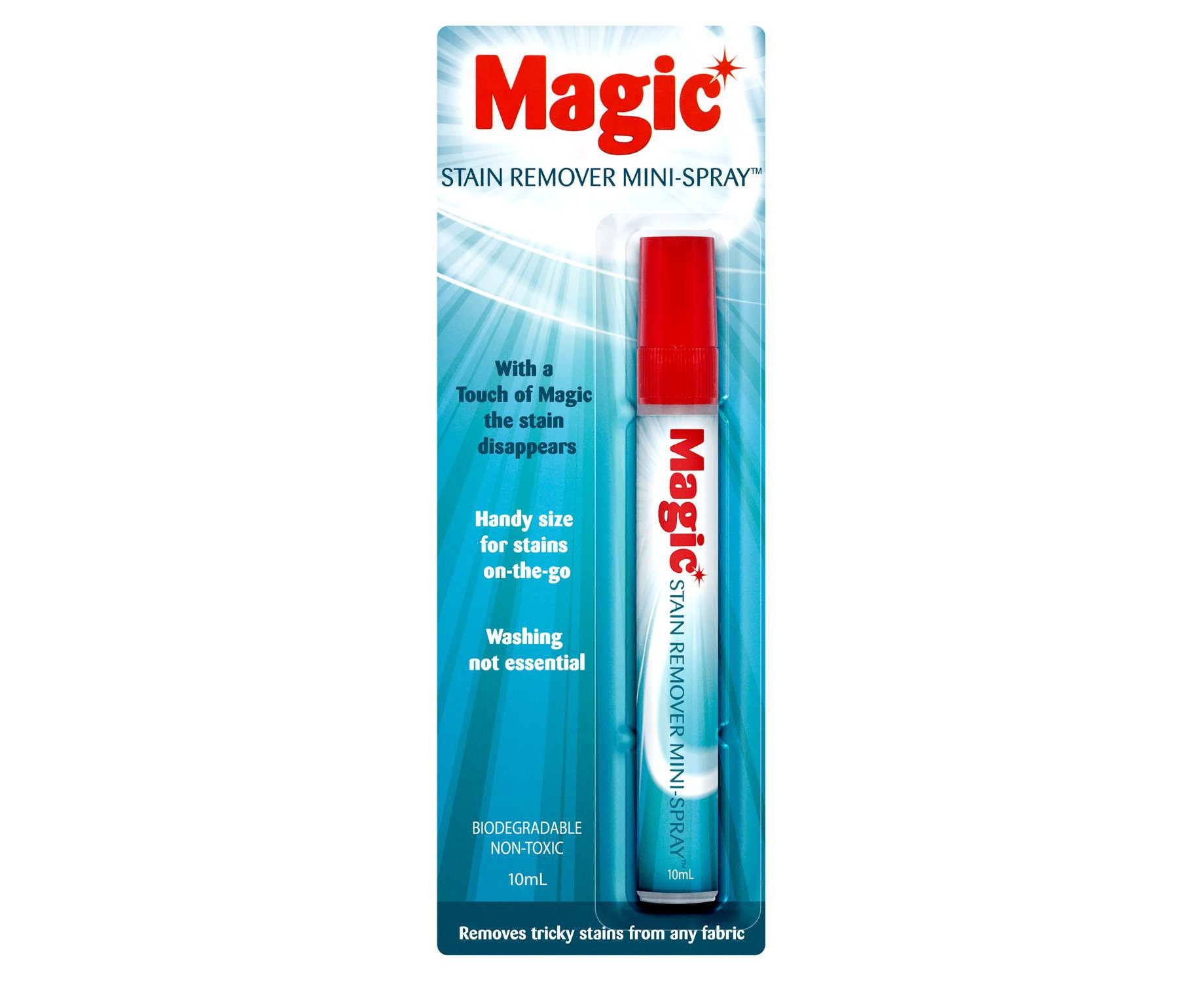 MAGIC Stain Remover Mini Spray 10mL Handy On The Go Stain Remover | Catch.com.au