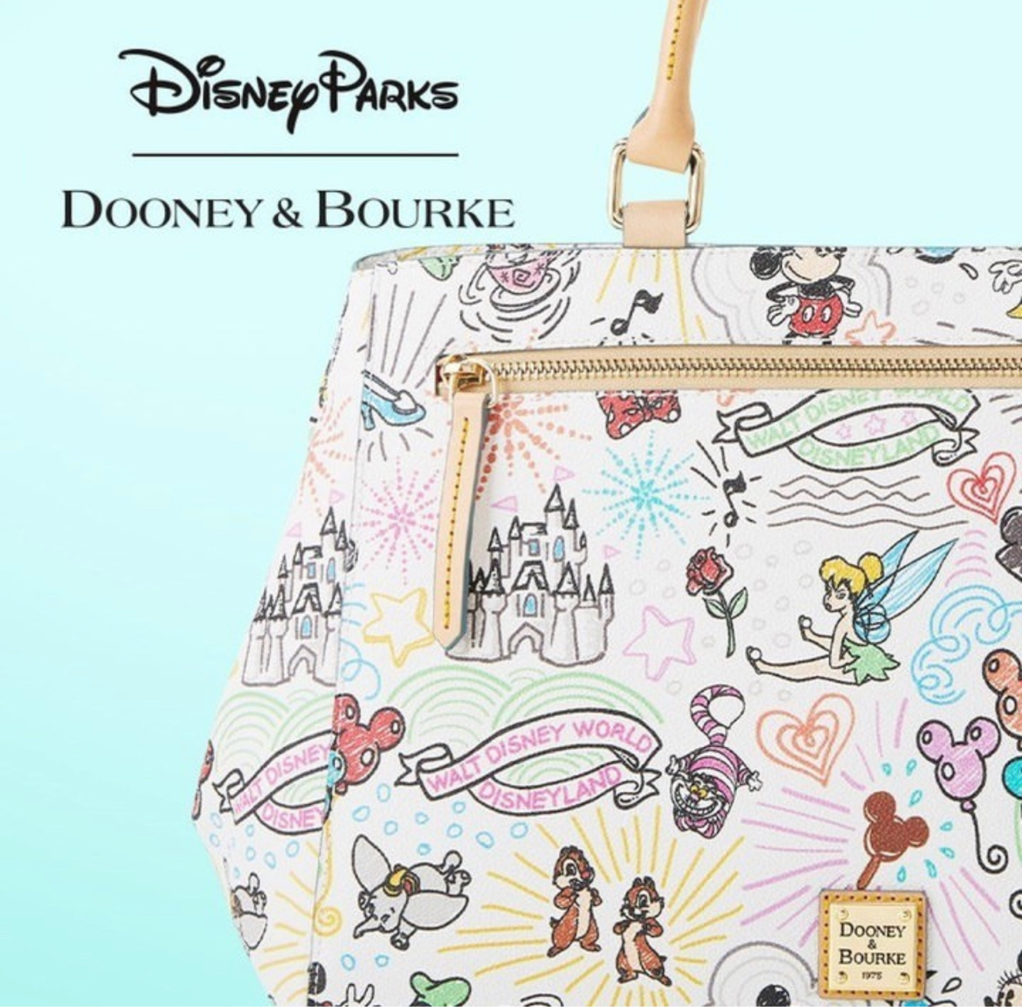 Disney Dooney & Bourke Sketch 