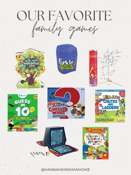 Our favorite games to okay as a family  

#LTKkids
