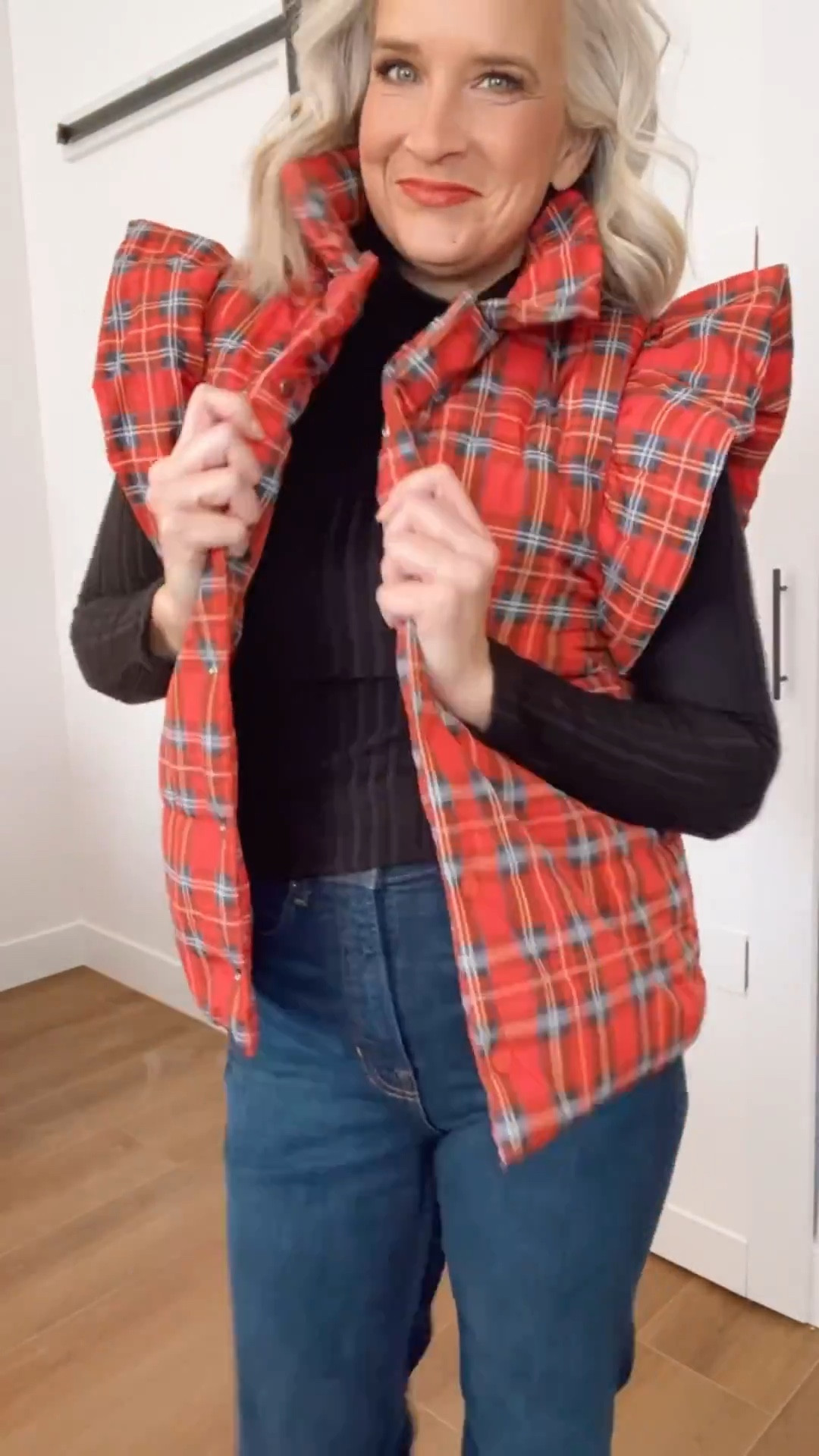 Midlife Bougie Vest
Looks like a RL but half the price

Plaid, Christmas, Mary Janes, jeans, elevated casual, over 40, Amazon

#LTKOver40 #LTKgrwm #LTKHoliday