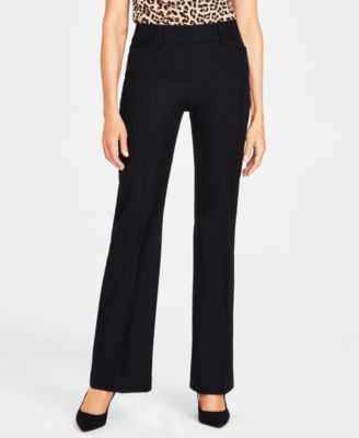 I.n.c. International Concepts Women's Mid-Rise Bootcut Pants, Created for Macy's - Indigo Sea | Macy's