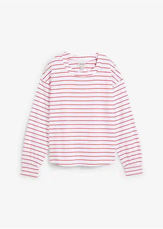 Langarmshirt aus reiner Bio-Baumwolle | Bonprix DE