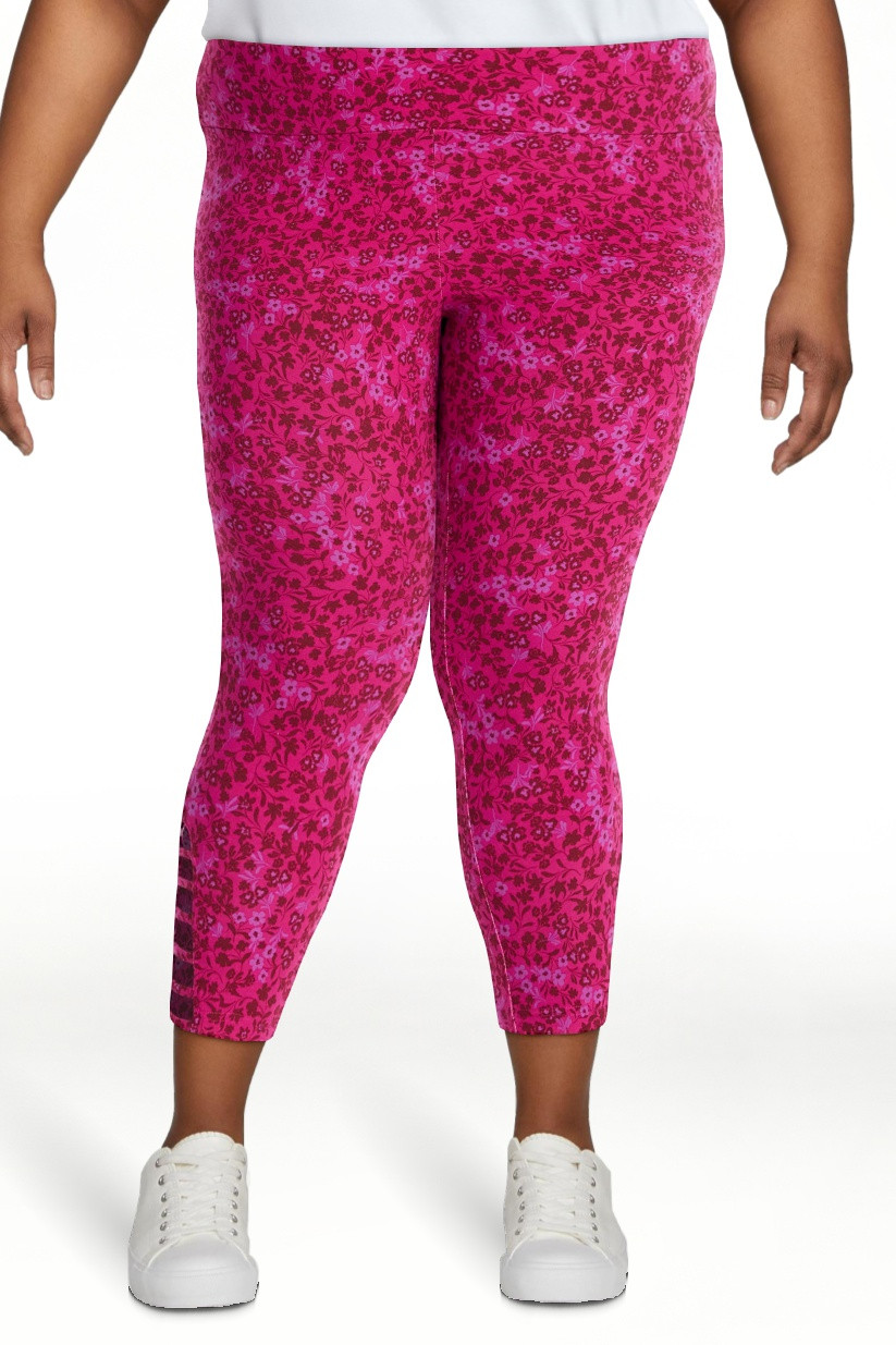 Terra & Sky Women's Plus Capri Ladder Leggings, Sizes 0X-5X | Walmart (US)