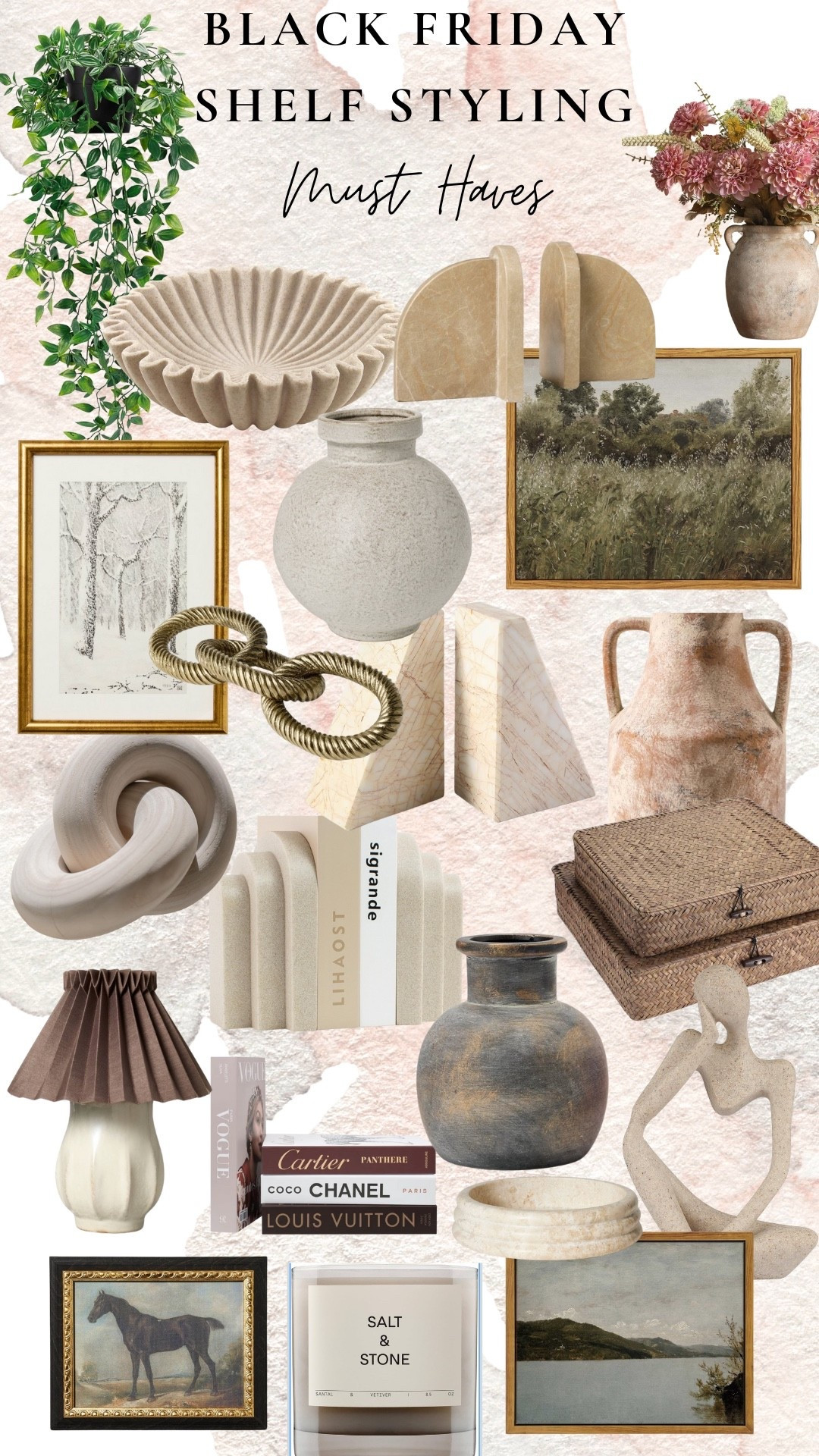 ✨ Black Friday Shelf Styling Must-Haves ✨
If you’re refreshing your home for the holidays, these elevated neutral decor finds are the perfect way to style your shelves with warmth, texture, and modern organic charm. 

organic modern home decor neutral shelf styling finds Black Friday home decor deals aesthetic shelf decor round vase textured pottery neutral artwork minimal bookends designer inspired decor budget friendly home accents earthy tones styling ideas modern rustic decor curated shelf look elevated home finds re-stock your shelves LTK home decor roundup

#OrganicModern #ShelfStyling #NeutralHomeDecor #BlackFridayDeals #HomeDecorFinds #AestheticHome #ModernRustic #MinimalDecor

#LTKHome #LTKSaleAlert #LTKHome #LTKFindsUnder50 #LTKCyberWeek
