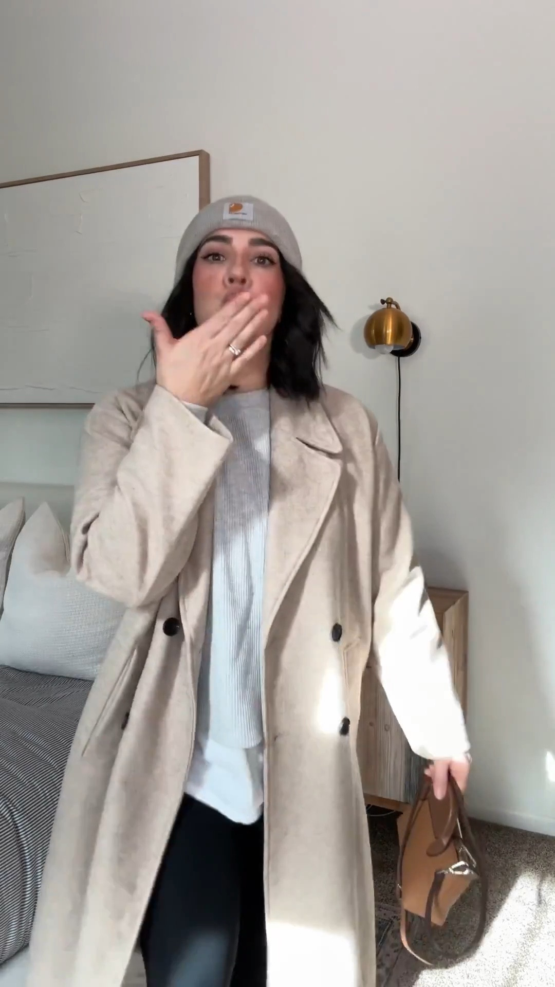 Casual and elevated mom style for winter! 

Tshirt: L
Waffle knit: M
Leggings: M Regular length (code NINAXSPANX) size up if in between!
Coat: L (size up) 

Midsize leggings outfit, leggings style, winter outfit, winter mom style, mom outfit, mom fashion, size 10, athletic style.

#LTKSeasonal #LTKootd #LTKSaleAlert