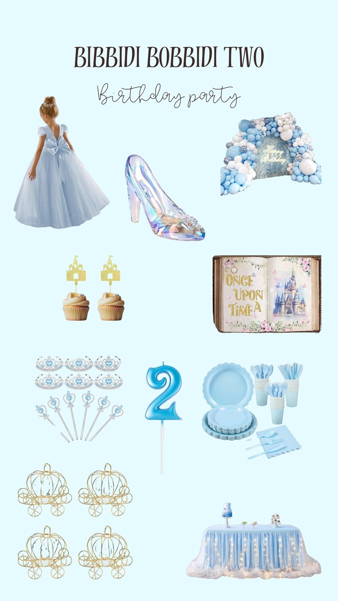 Bibbidi bobbidi two birthday theme!

#LTKKids
