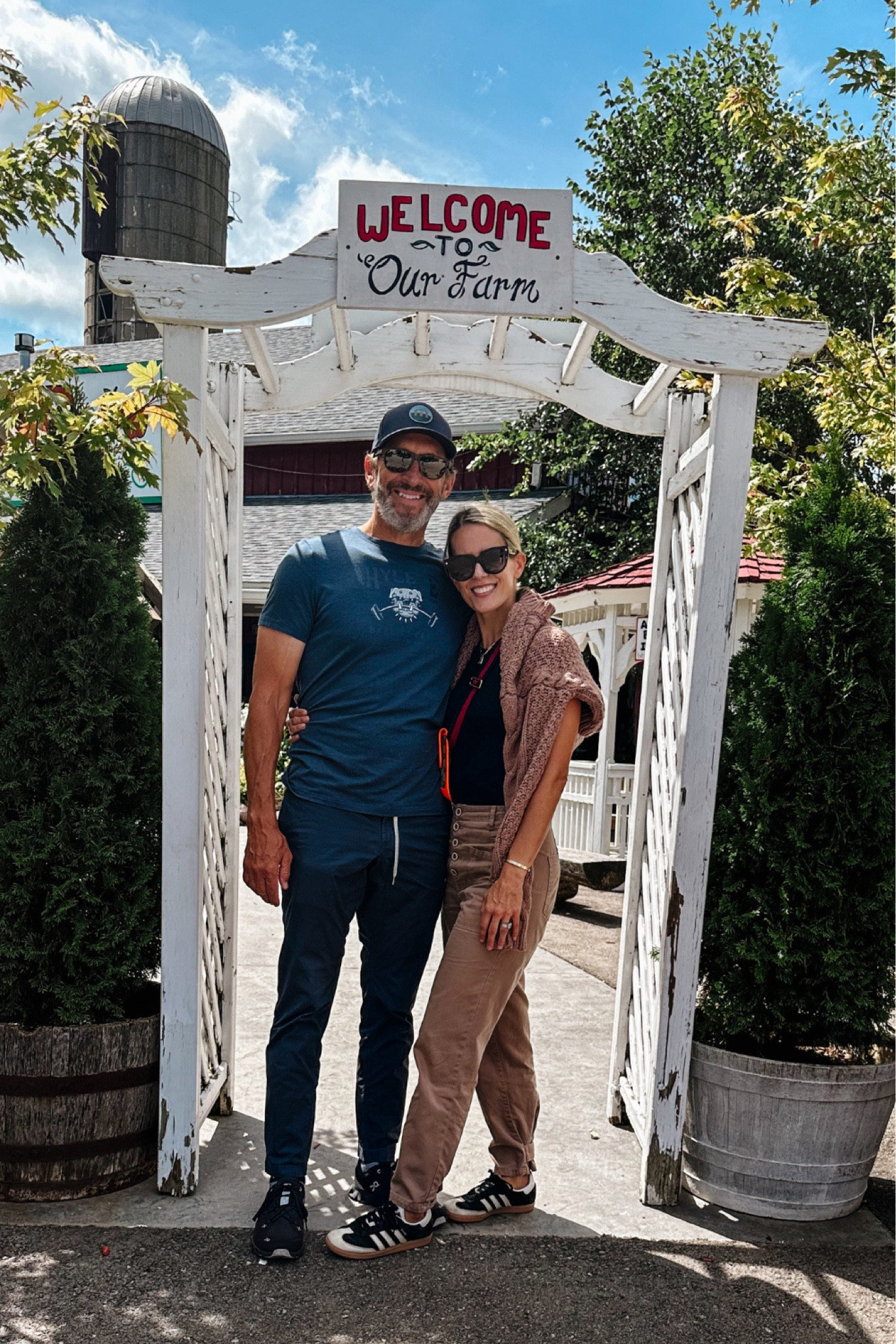 An easy fit for a fun day at the apple orchard and farm. I love bringing a sweater for cooler days. 

#LTKStyleTip #LTKSeasonal