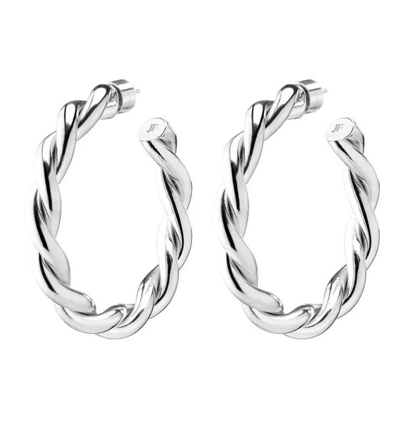 Baby Double Twisted Lilly Hoops | Penfield Collective