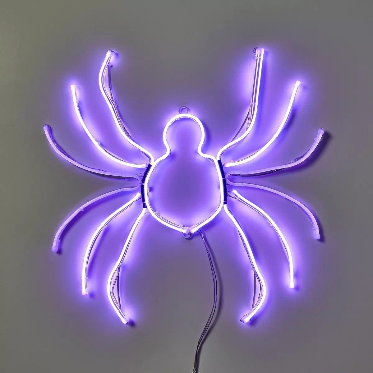 21" Faux Neon Spider with Climbing Motion Halloween Novelty Silhouette Light - Hyde & EEK! Boutiq... | Target