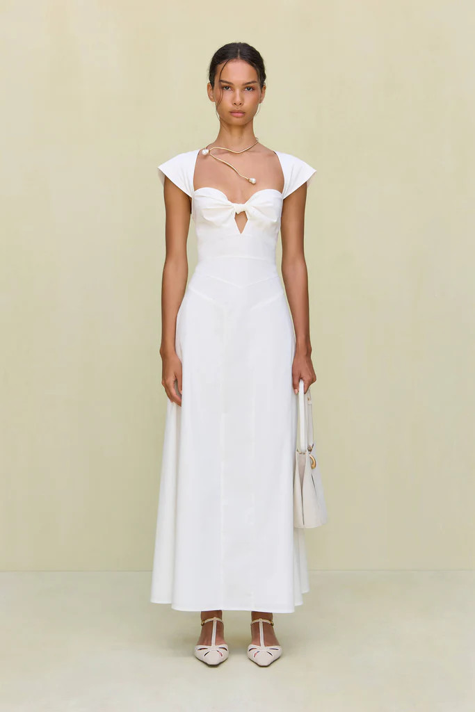 MAGNOLIA DRESS - OPTIC WHITE | Cult Gaia - US