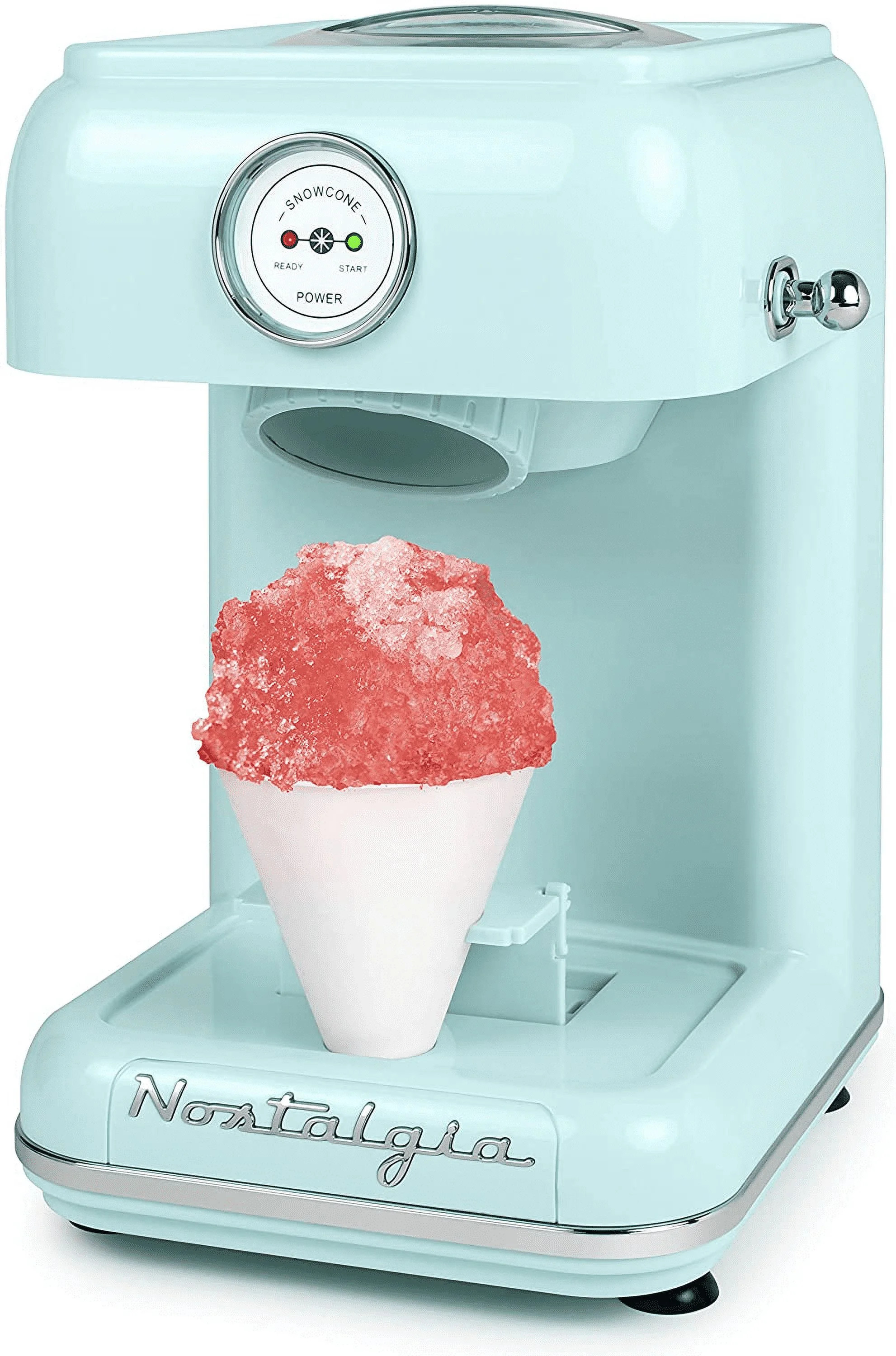Nostalgia CLSC1AQ Classic Retro Single Countertop Snow Cone Maker, Includes 1 Reusable Plastic Cu... | Walmart (US)