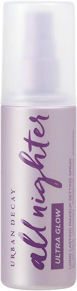 Urban Decay All Nighter Ultra Glow Makeup Setting Spray - Makeup Finishing Spray Infused with Hya... | Amazon (US)