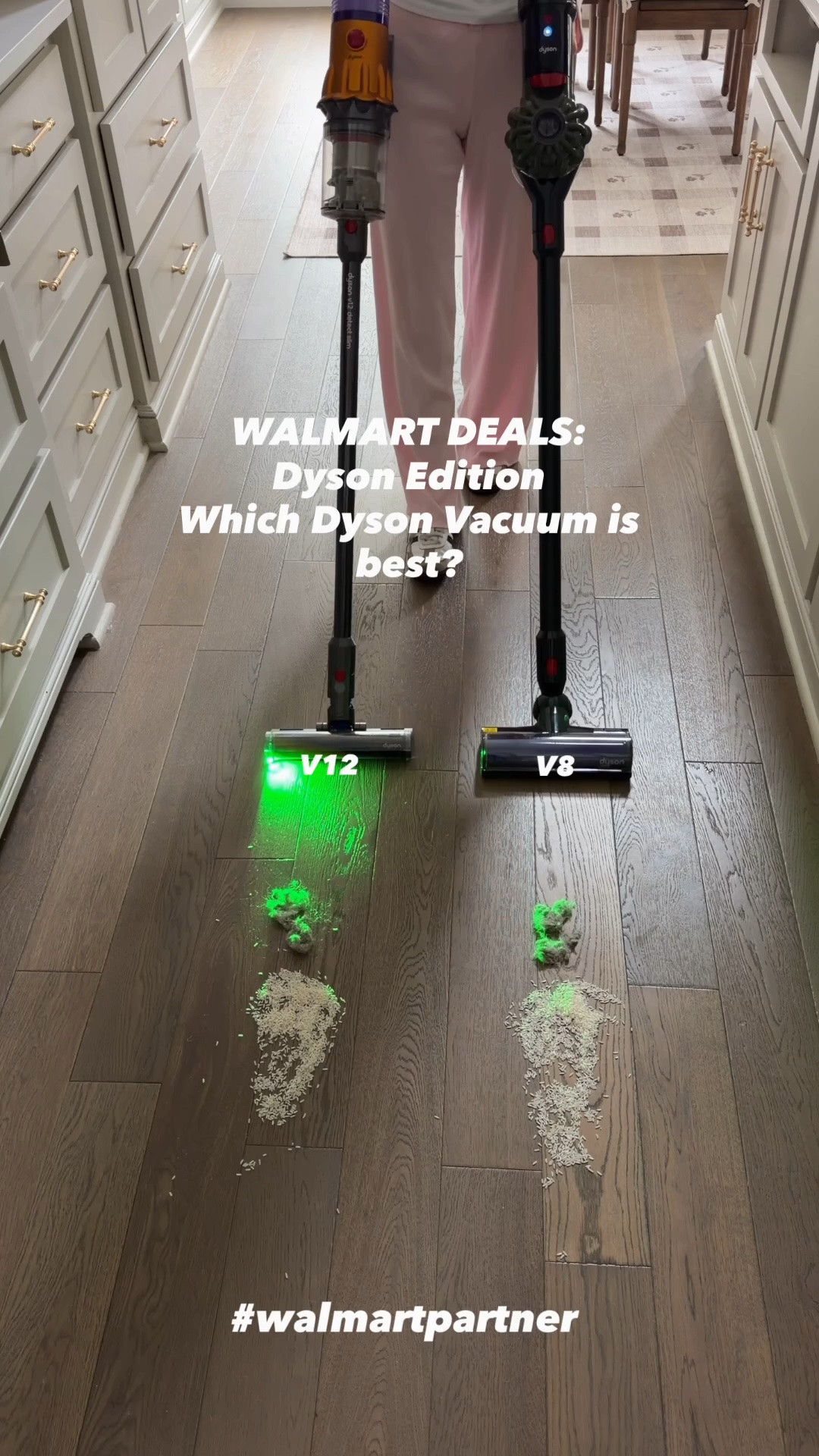 #walmartpartner These fab Dyson cordless vacuums are on deal for Walmart Deals! They are both fabulous for different reasons! I would recommend them both! Get them now during WALMART DEALS @Walmart