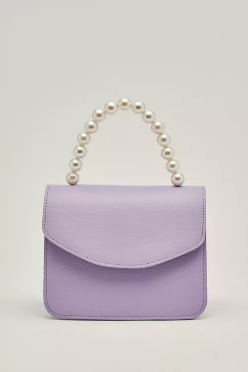 Pearl Handle Small Crossbody Bag | Nasty Gal (US)
