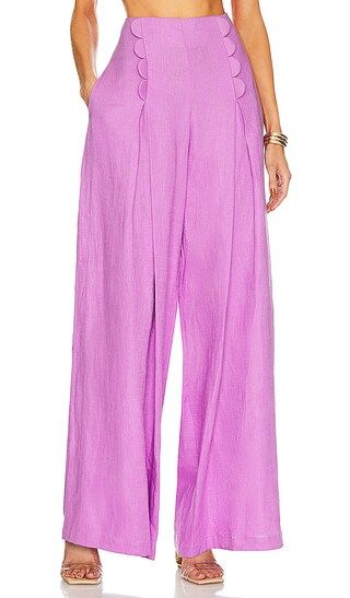 Bubble Wide-leg Pants in Purple | Revolve Clothing (Global)