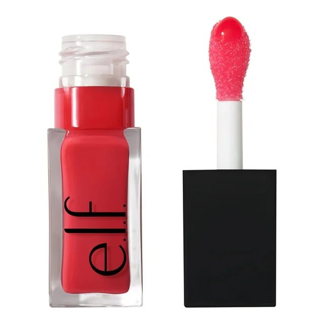 e.l.f. Glow Reviver Lip Oil, Red Delicious, 0.25 fl. oz. | Walmart (US)