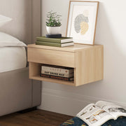 Jackson Floating Side Table | 1-Drawer | Wood Finish | Nathan James