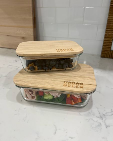 New glass food containers from Amazon! Love the bamboo tops and the variety of sizes they’re available in! 

Food Storage / Meal Prep / Kitchen Essentials / Home

#LTKunder50 #LTKfamily #LTKhome