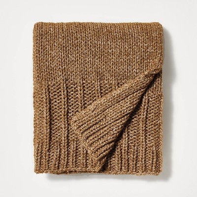 Chunky Knit Throw Blanket - Threshold™ designed with Studio McGee | Target