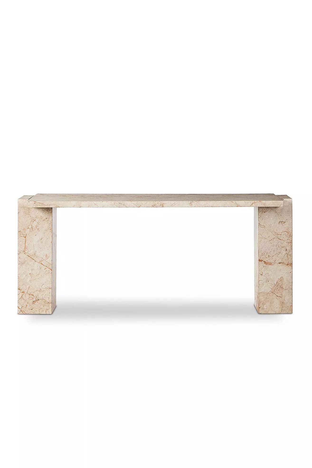 Romano Chunky Marble Console Table | Anthropologie (US)