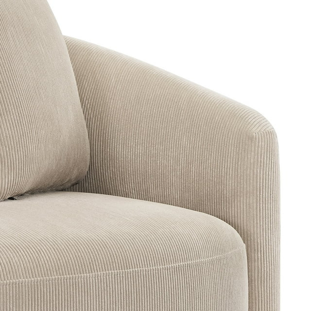 Beautiful Drew Chair by Drew Barrymore, Fawn Cord | Walmart (US)