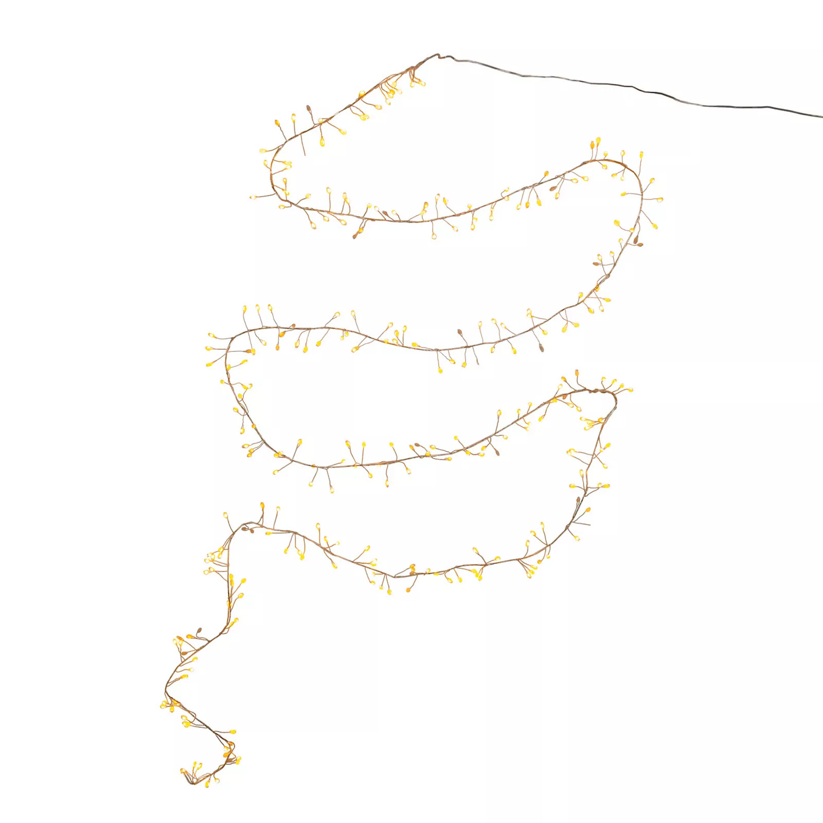 Kurt Adler 300-Light Cluster Garland with Classic White LED Twinkle Lights | Kohl's