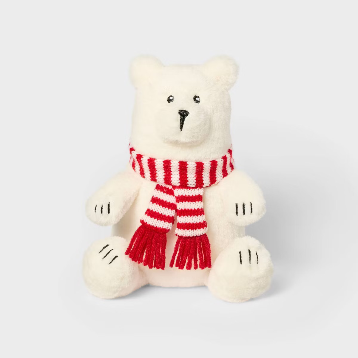 7" Polar Bear with Scarf Stuffed Animal - Gigglescape™ | Target