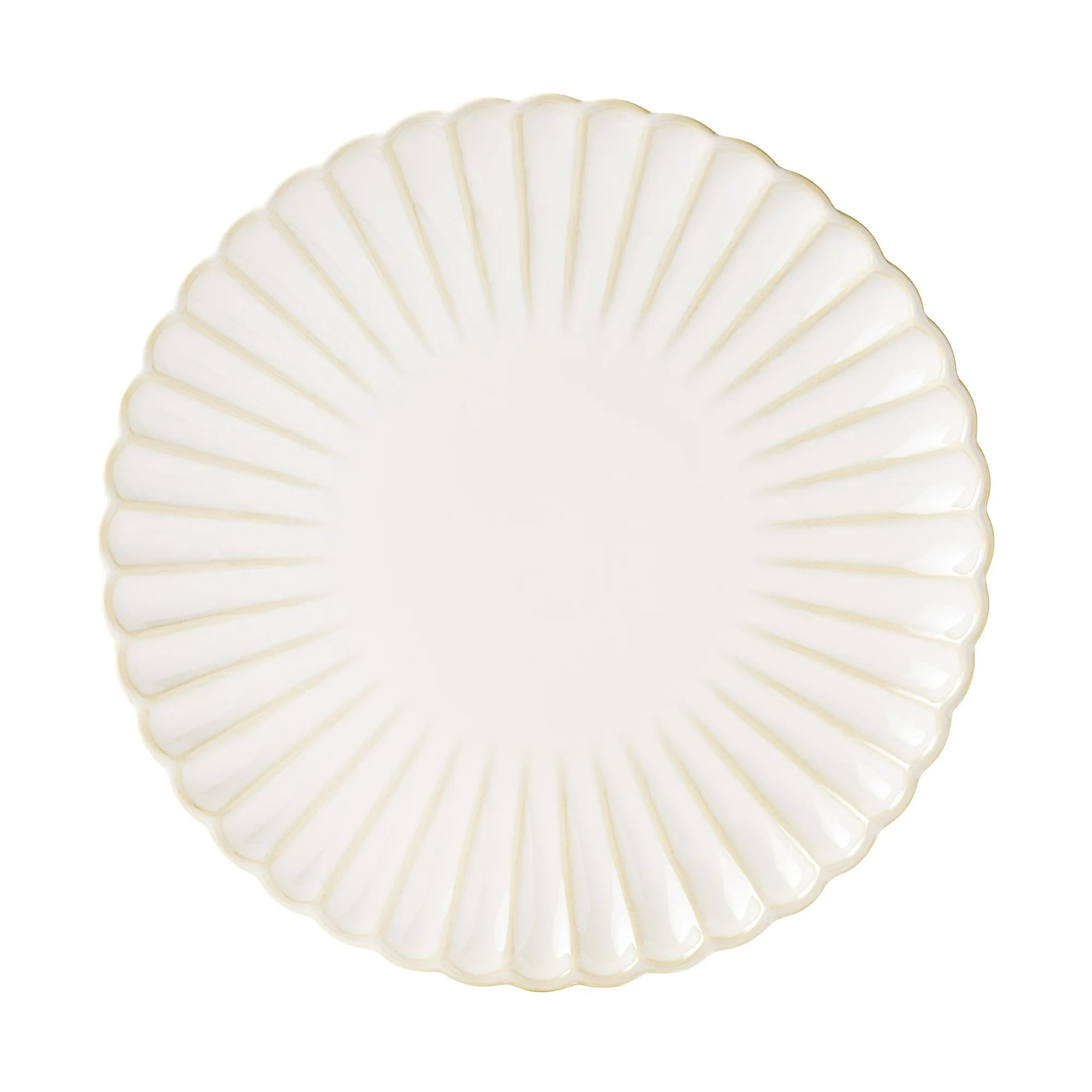 The Pioneer Woman Colette Stoneware Dinner Plate, Cream | Walmart (US)