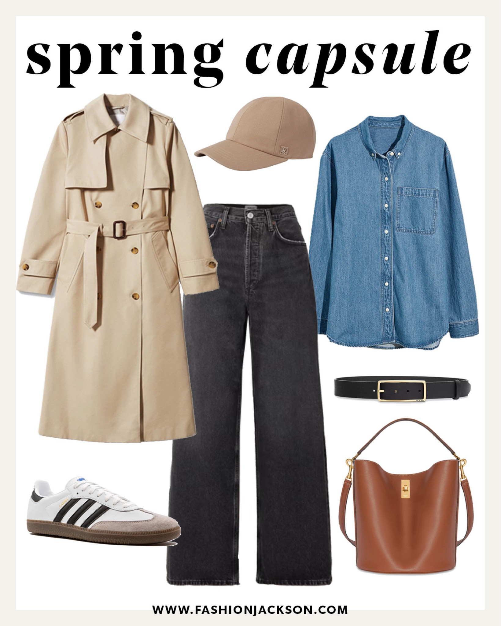 Fashion Jackson, spring capsule wardrobe, spring outfits, capsule #fashionjackson #springoutfits #capsule