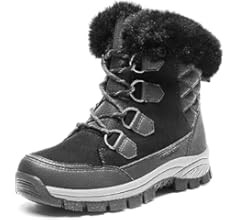 DREAM PAIRS Waterproof Snow Boots for Women, Faux Fur Cozy Warm Insulated Winter Boots Lace Up Mi... | Amazon (US)