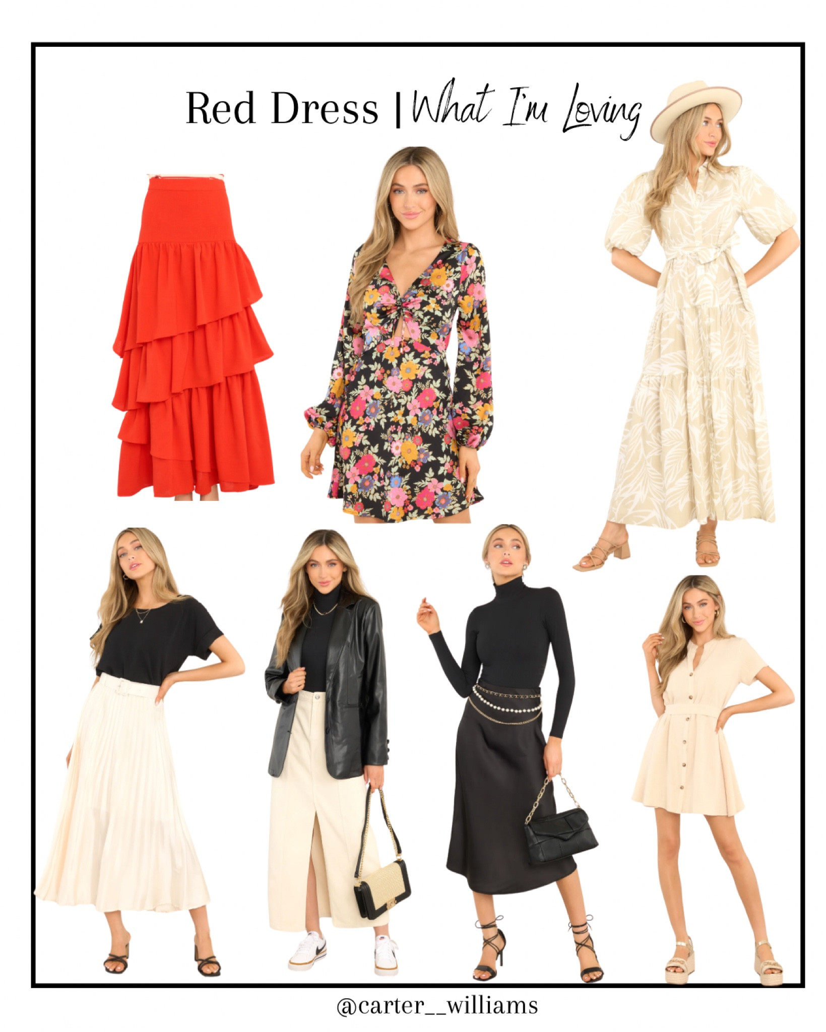 Red Dress Boutique new arrivals for spring transition. Loving all the neutrals 🤍


Red Dress | spring | neutrals | capsule wardrobe | work wear | midi skirt  

#LTKMostLoved #LTKworkwear #LTKstyletip